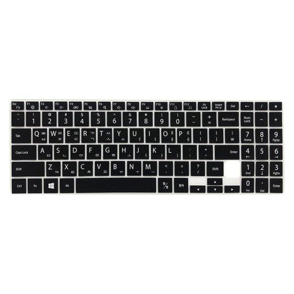 텐바이텐 삼성 플렉스 NT951QCG 타공 노트북 문자인쇄키스킨