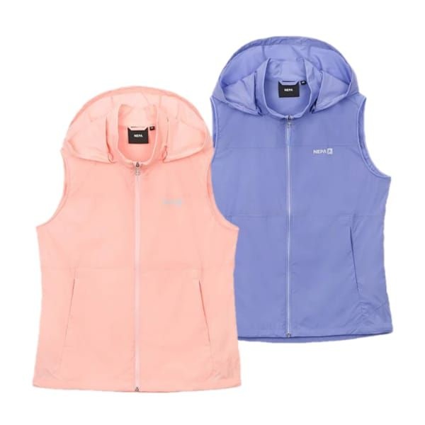 네파 NEPA 여성 봄 여름 다용도 스트레치 우븐 방풍 조끼/베스트 7K41404 92K715 57Y283