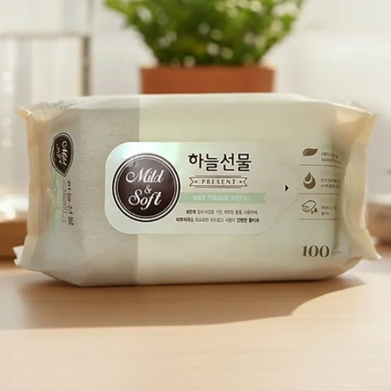 살림방 물티슈 100매 리필 10개 100매물티슈 고급물티슈