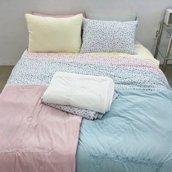 냉감 이불 아이스터치 쿨링 기능성 여름이불 (이불+베개커버 세트)