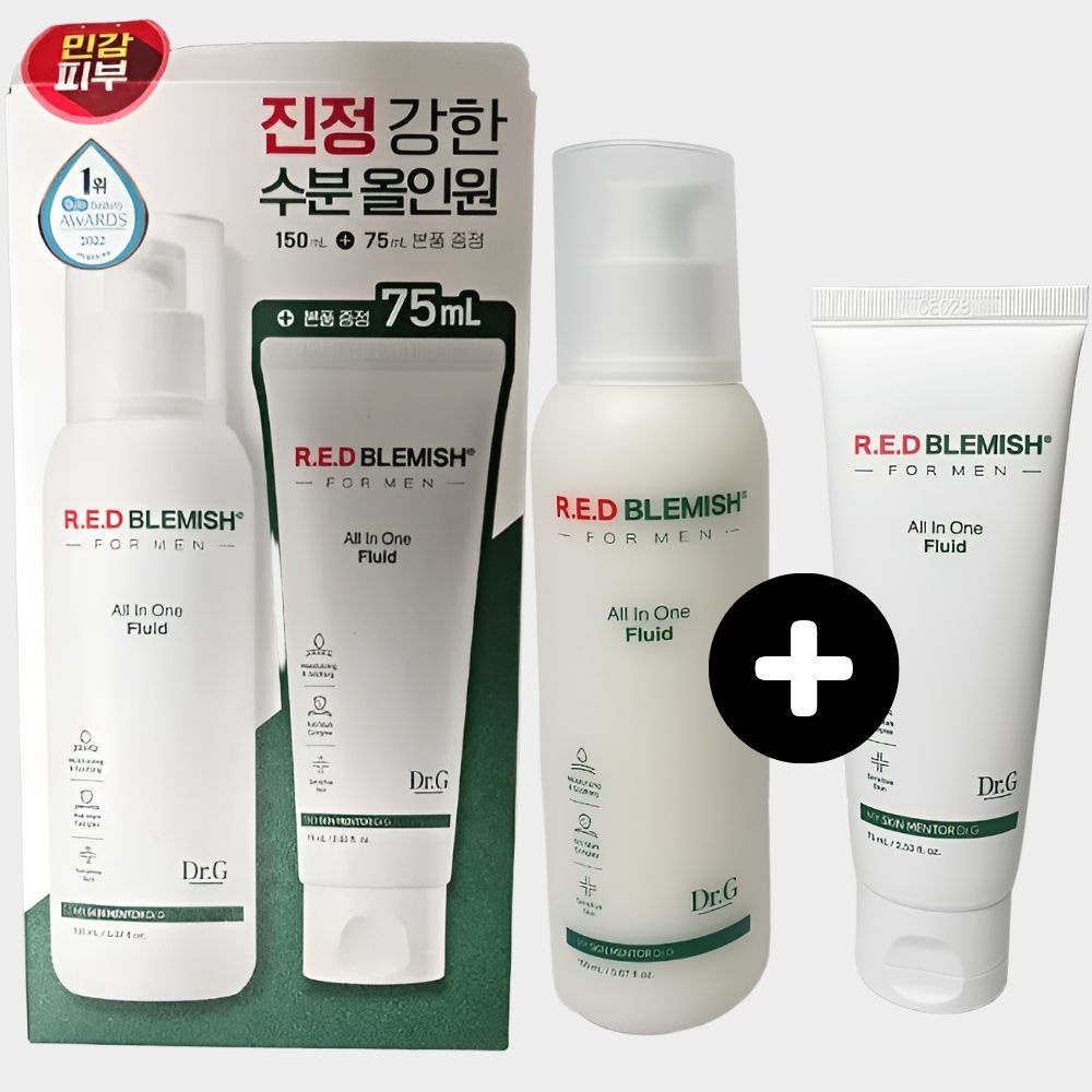 닥터지 레드 블레미쉬 포 맨 올인원 플루이드 150ml+75ml