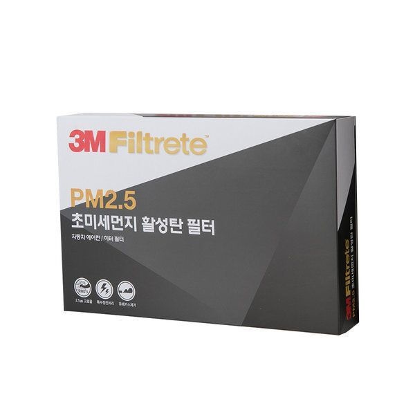 3M PM2.5 초미세먼지 활성탄 필터