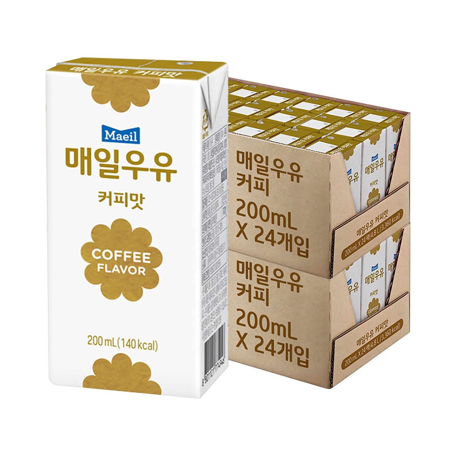 [롯데백화점] 매일 우유 커피맛 200ml 48팩