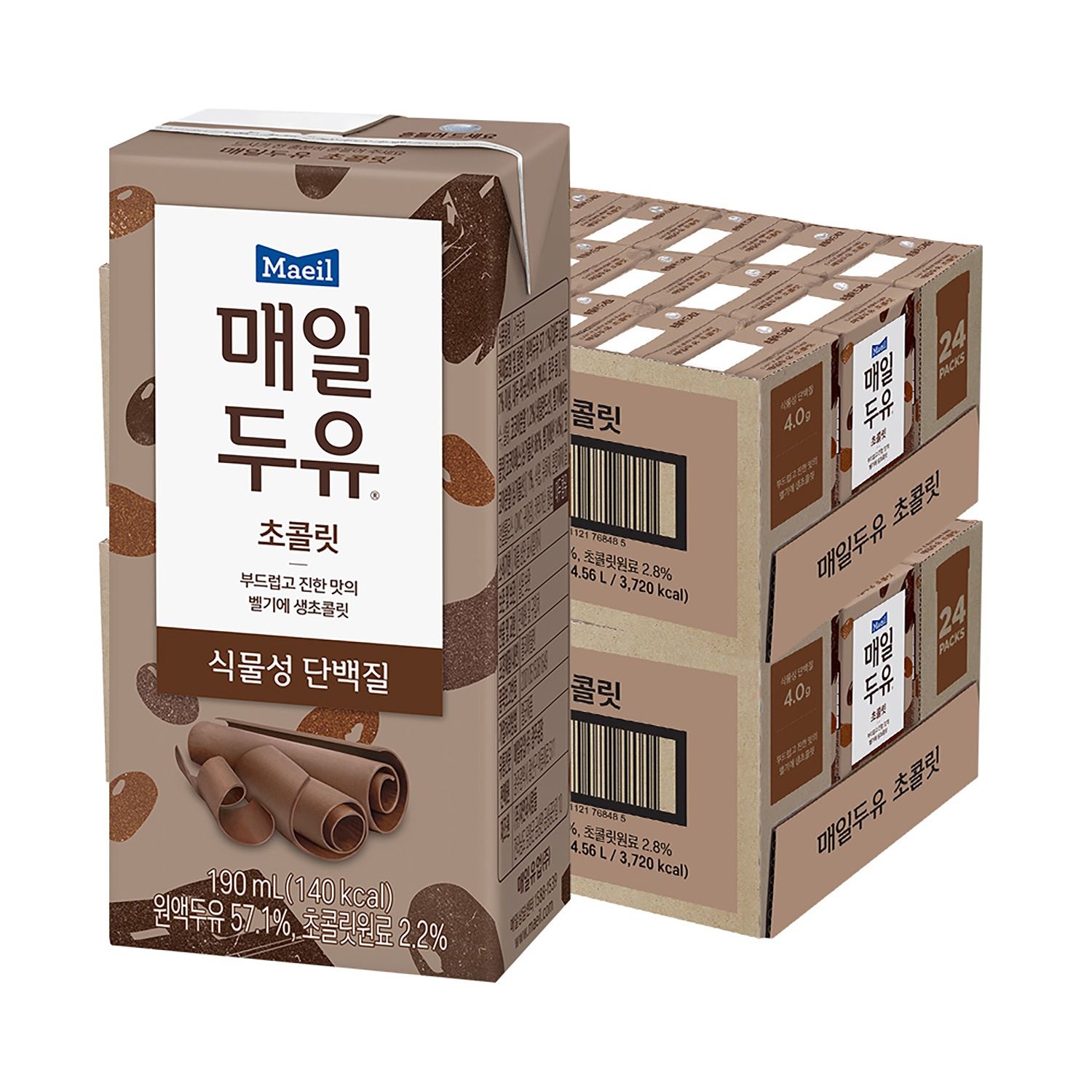 [롯데백화점] 매일 두유 초콜릿 190mL 48팩