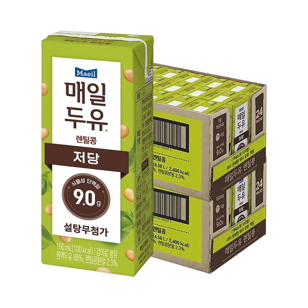 [롯데백화점] 매일 두유 렌틸콩 190ml 24팩