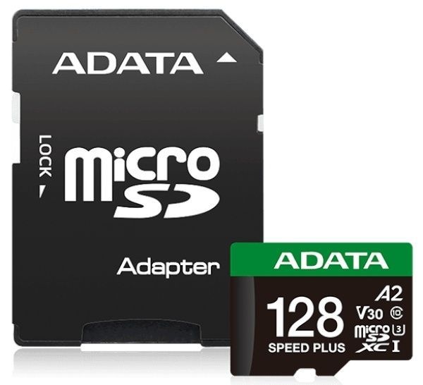 기브 ADATA SPEED PLUS microSD UHS-I U3 클래스10 128GB