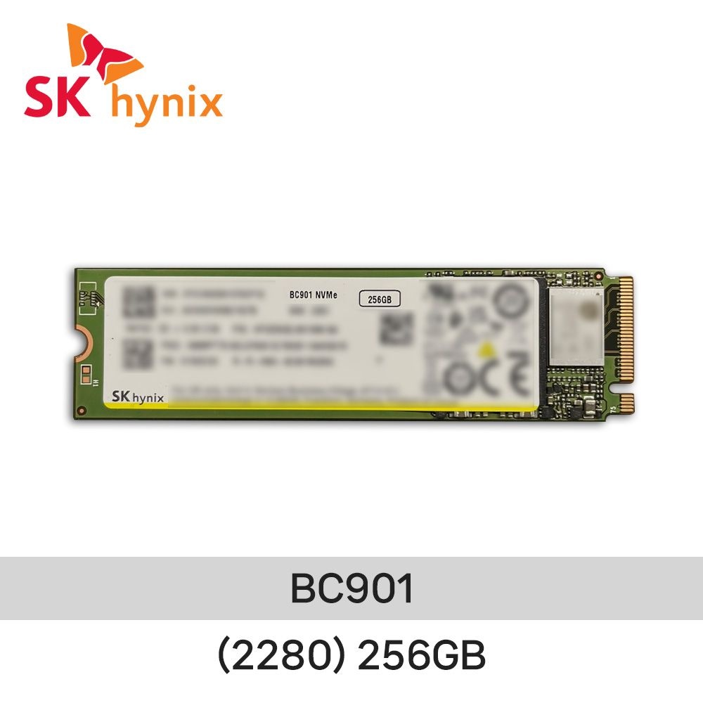 SK하이닉스 ND SK 하이닉스 BC901 (2280) 256GB M.2 NVMe 벌크/미사용