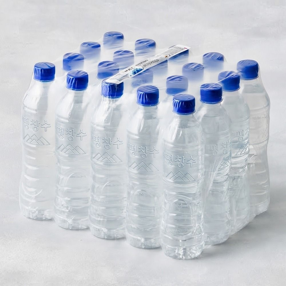 [온누리상품] 강원 평창수 무라벨 생수 500ml x 20개