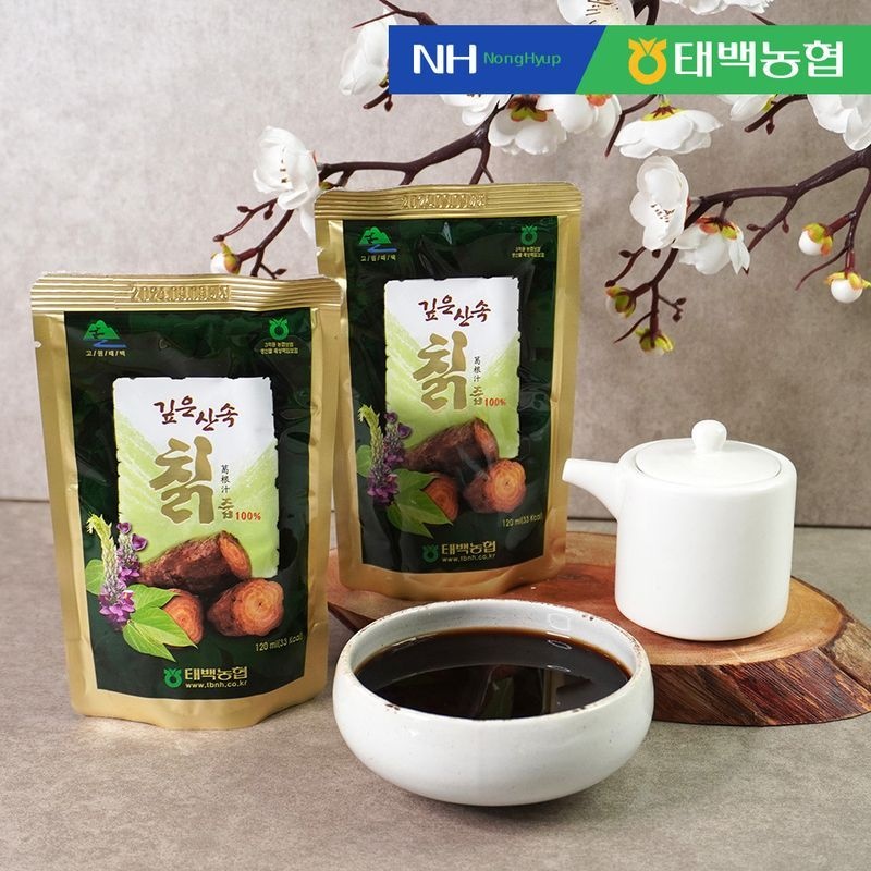 더조은푸드 [태백농협] 깊은산속 갈근차 칡즙 120ml x 90포