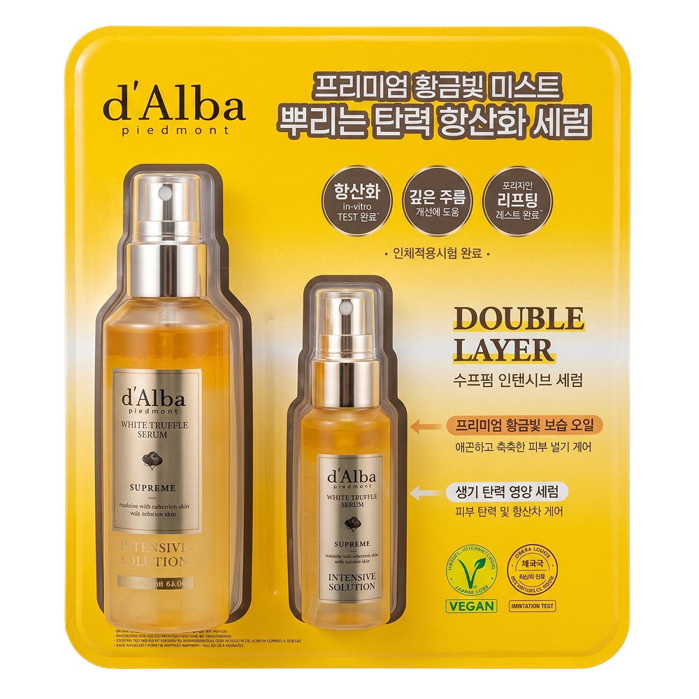 (주)비앤비코리아 달바 화이트 트러플 세럼 150ml+50ml