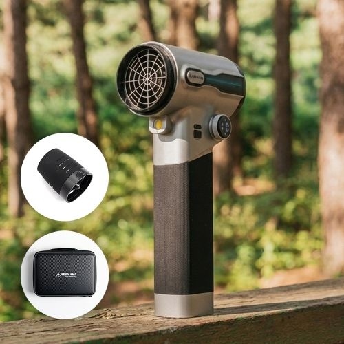 아베나키 폭풍 에어건 750W 64mm 광폭팬
