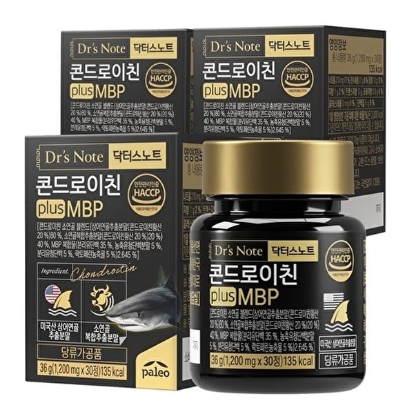 팔레오 [팔레오]팔레오 닥터스노트 콘드로이친 plus MBP 30정 3박스 3개월분