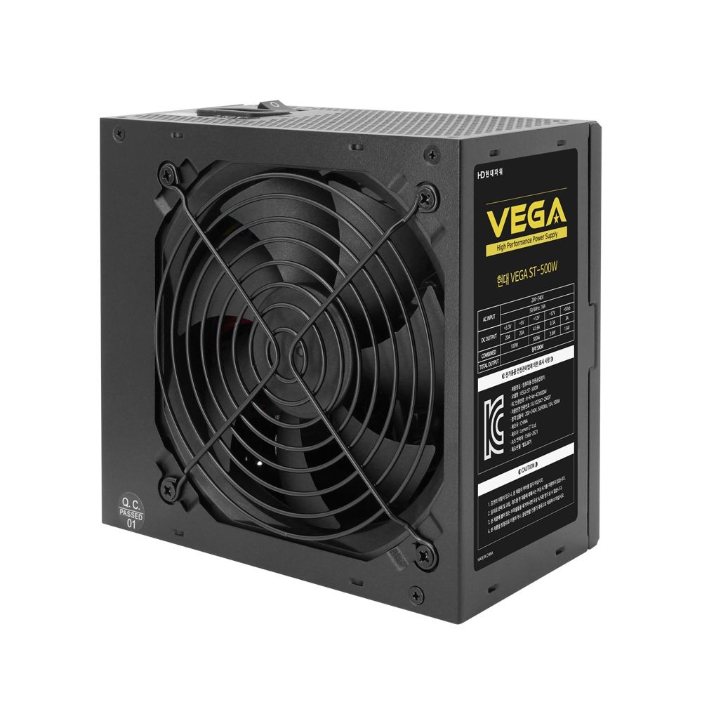 에이원아이엔티 현대 PRIME VEGA ST-500W 벌크 PC 파워서플라이 컴퓨터 전원