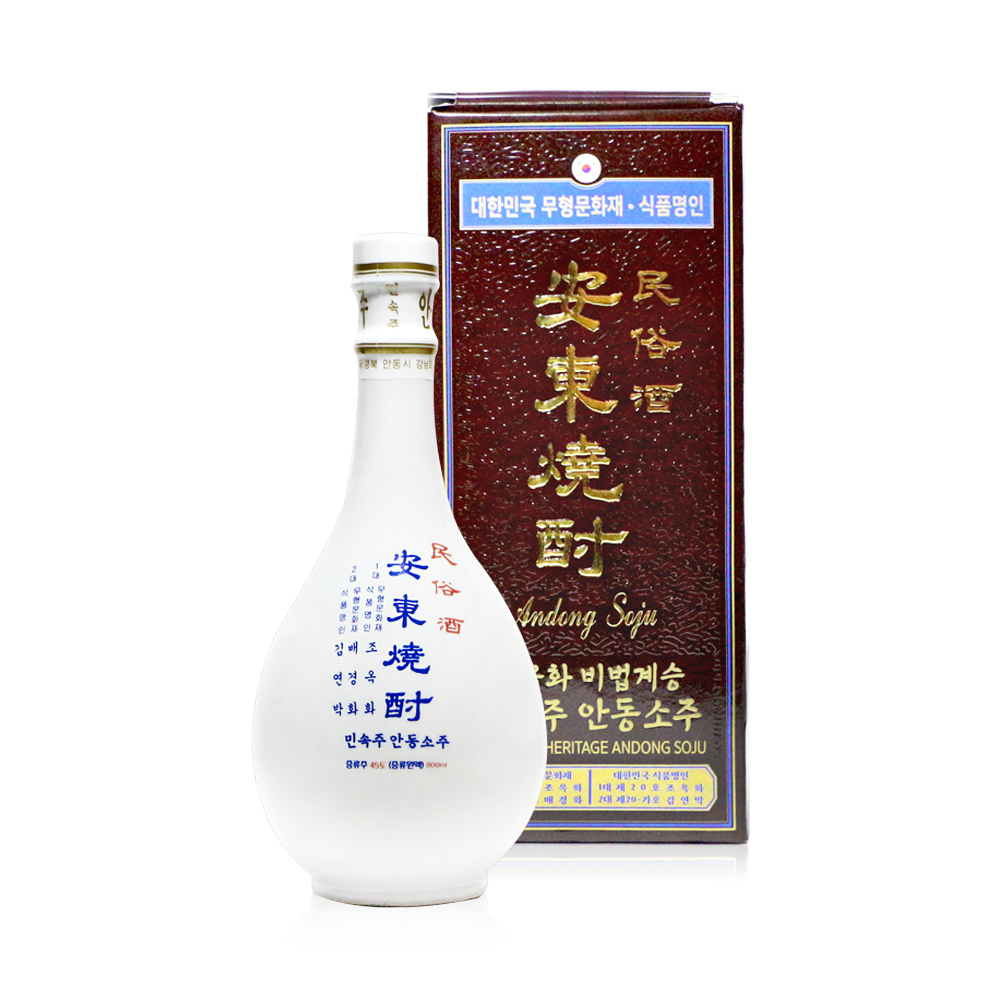 조옥화명인 호리병 도자기 45도 800ml