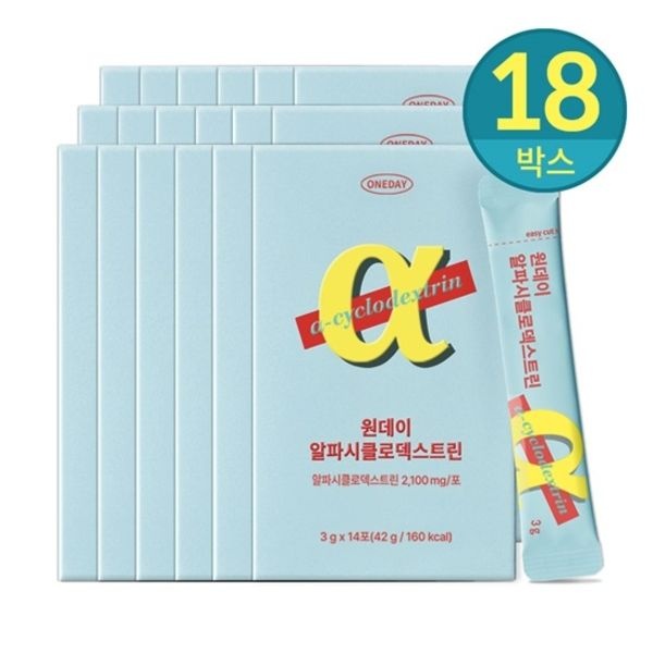 데이즈온 원데이 알파씨디 18박스