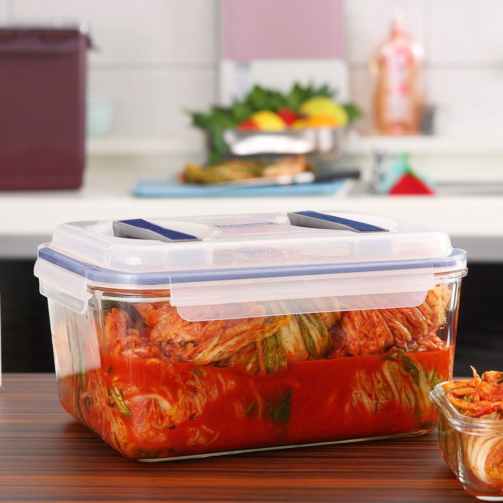 글라스락 핸디 밀폐 김치통 6L