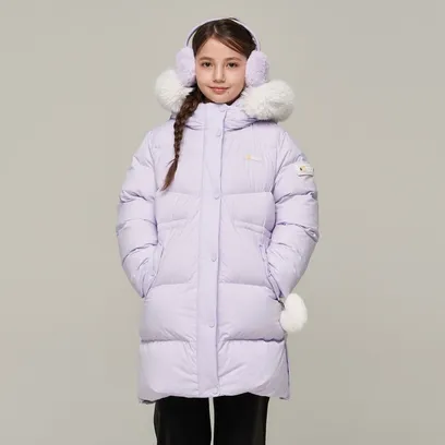K244GDW030 셀레네 롱 덕 다운 점퍼 LAVENDER