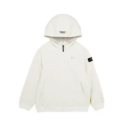 K244UJP310 아르켈론 더블웜 기모 우븐 후드집업 LBEIGE