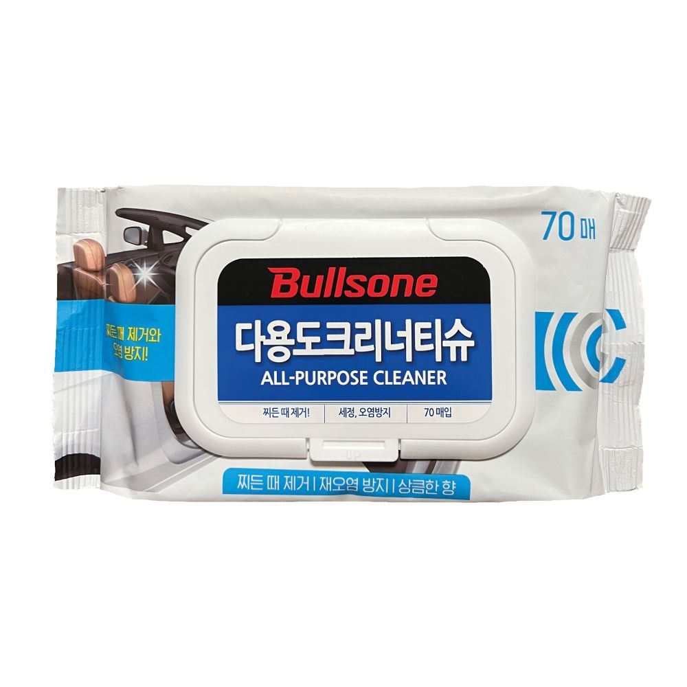 [오늘출발] 불스원 다용도크리너 티슈 70매입