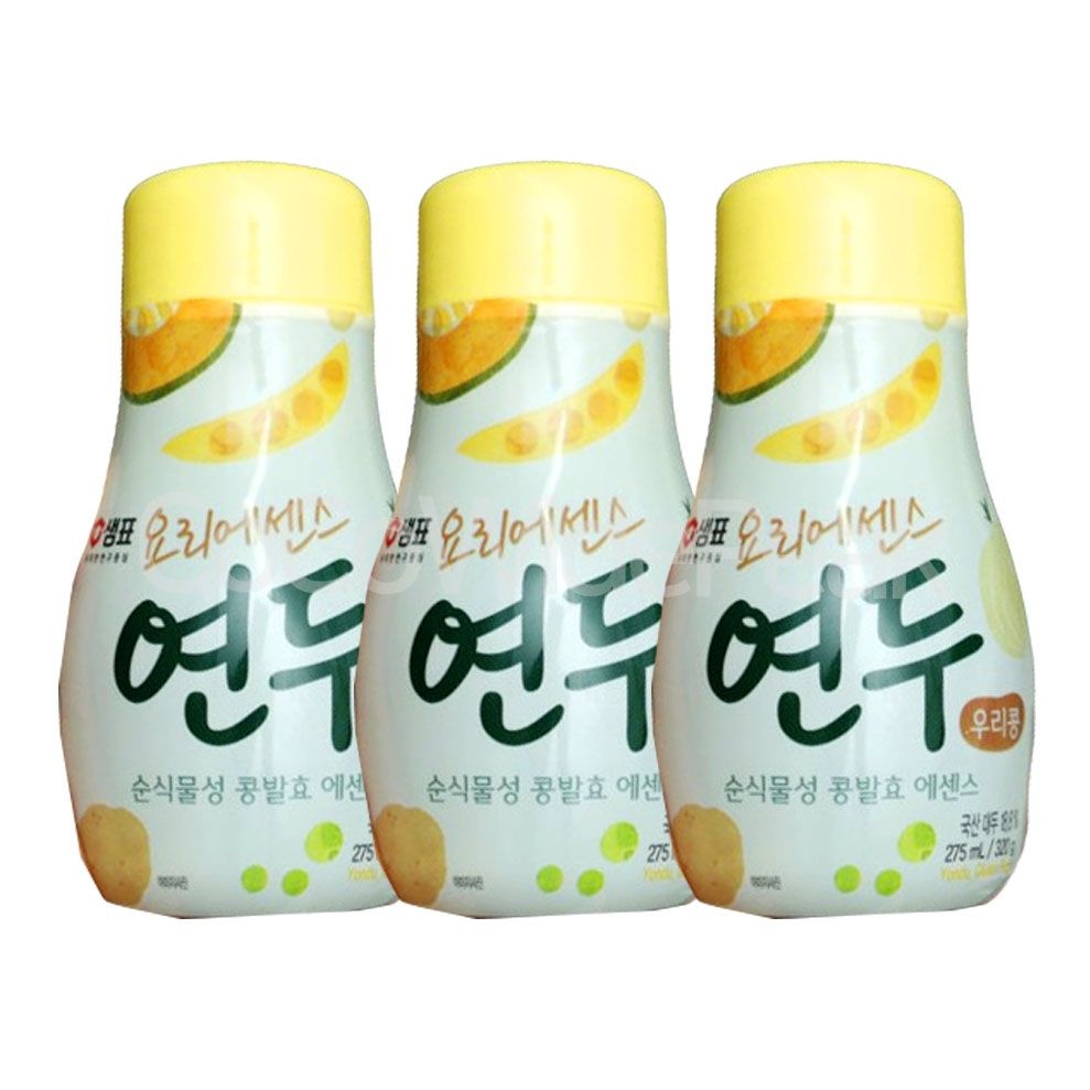 샘표 연두 우리콩 275ml x 3개 요리에센스 조미료