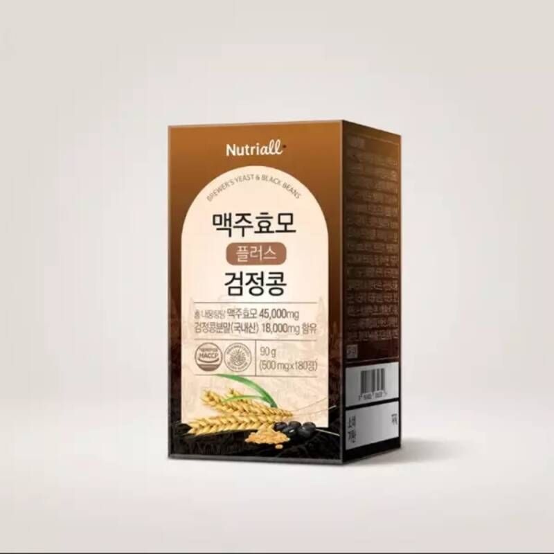 11st 건강 뉴트리올 맥주효모 플러스 검정콩 180정 1개