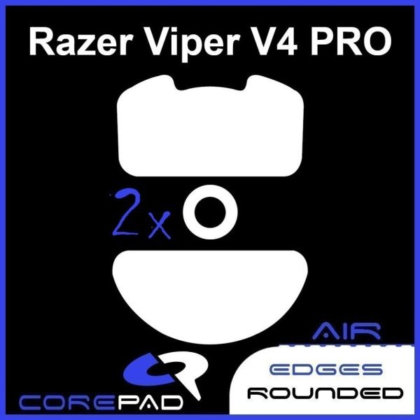 코어패드 레이저 VIPER V4 PRO 바브사 게이밍 마우스 피트 AIR버전