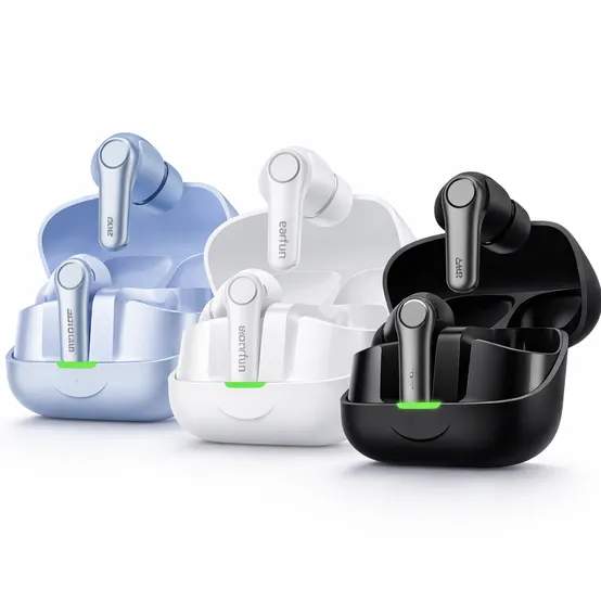 EarFun Air Pro 4 Plus 무선 블루투스 이어폰 AI 노이즈 캔슬링 이어셋