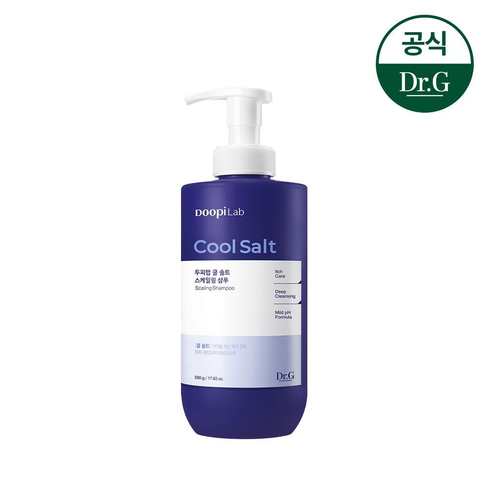 [오늘출발] 닥터지 [정상가26000원]두피랩 쿨 솔트 스케일링 샴푸 500ml