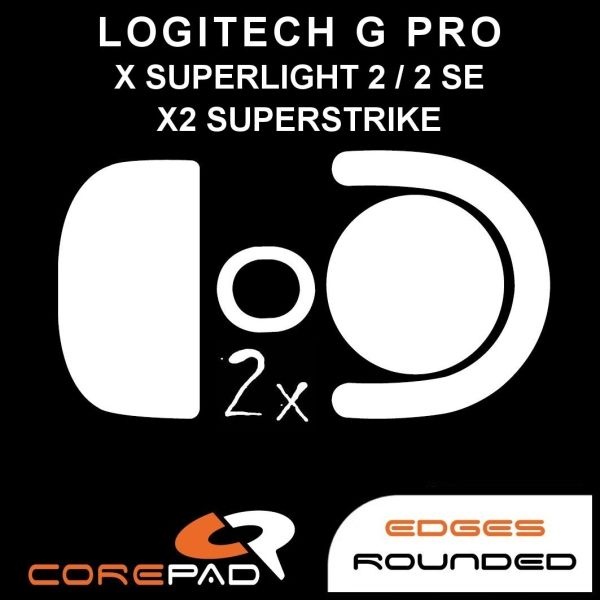 [corepad][오늘출발] 코어패드 로지텍 G PRO X SUPERLIGHT2 슈퍼스트라이크 지슈스 마우스 피트