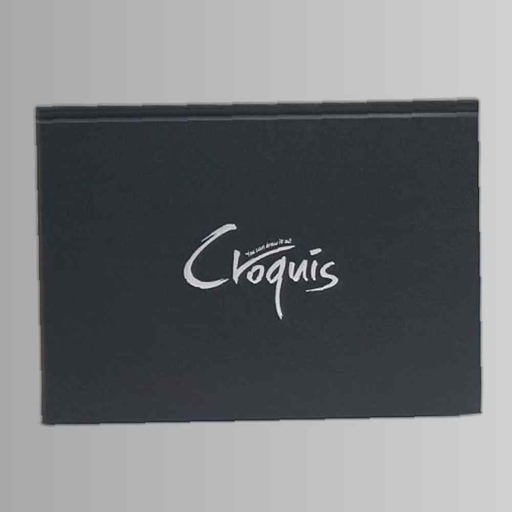 삼원 CN04 양장크로키 제본 블랙 105g B5 -41449