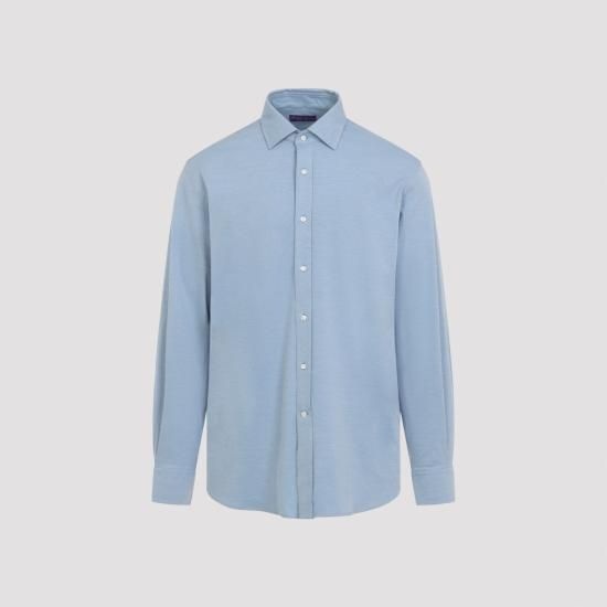 [해외] 랄프 로렌 퍼플라벨 26FW 랄프로렌 퍼플라벨 긴팔 셔츠 791P17471002 WINWARD BLUE