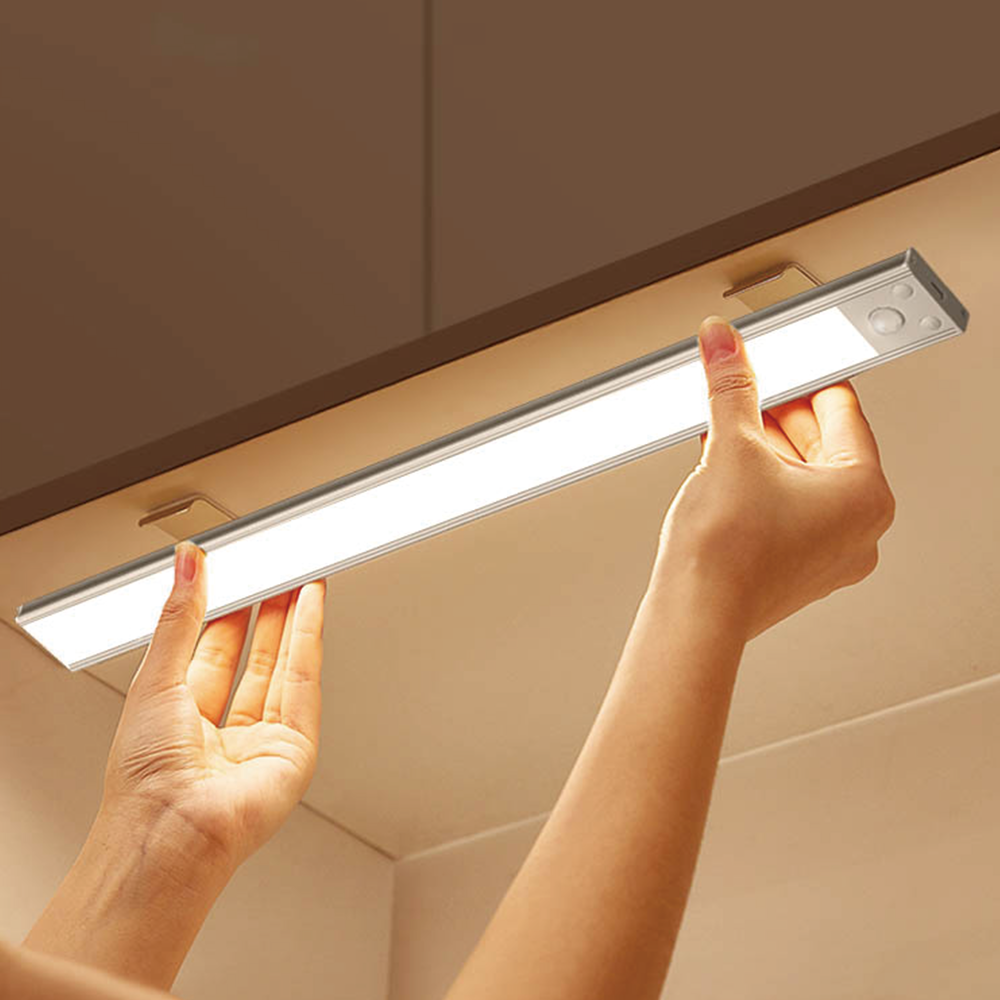 3색 LED 무선 센서등 충전식 수유등 무드조명 60cm