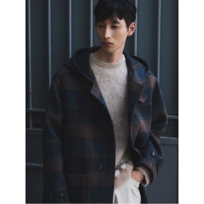Fuzzy Pattern Sweater Beige GS5X51WLPA