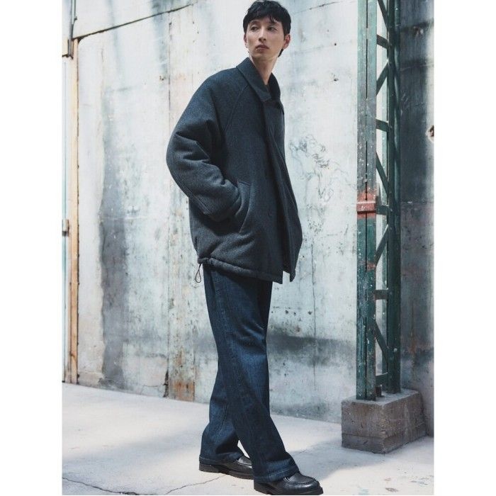 시프트지 Wide Brushed Denim Pants Blue GS5X21DW1P