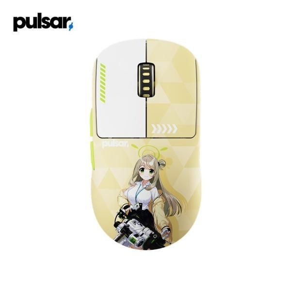 UnKnown pulsar 무선 마우스, 펄사 X2 CrazyLight Medium Blue Archive 펄사 x2 크레이지라이트 미듐 블루 아카이브 Nonomi PX2CL209