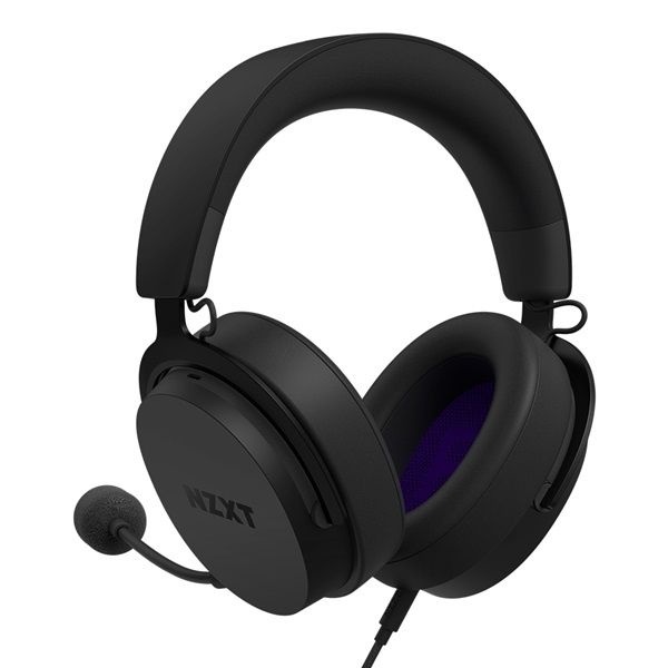 NZXT 헤드셋 릴레이 유선 게이밍 헤드셋 Relay Headset 블랙