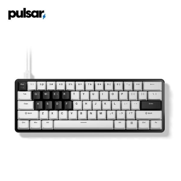 pulsar 유선 키보드, 펄사 PCMK 3 HE 60 마그네틱 래피드 트리거 PCMK3HE601W 화이트