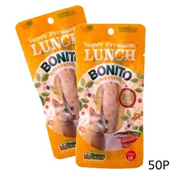 고양이 런치 보니또 치킨맛 20g 50P 영양 습식 간식-WD37F7C