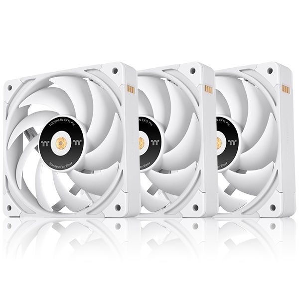 써멀테이크 TOUGHFAN EX12 Pro 시스템쿨러 120mm 3PACK 화이트