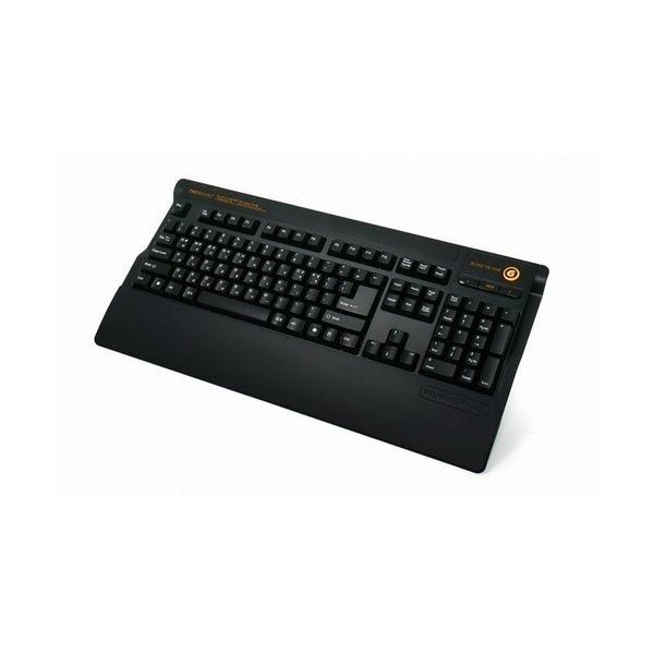 스카이디지탈 유선 게이밍키보드, nKeyboard nKey-1 블랙 PS2 키스킨포함