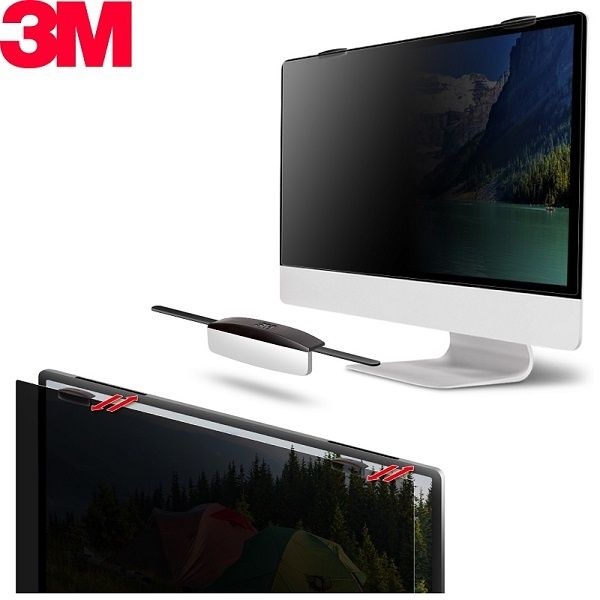 3M 거치식 정보보호 보안기, 컴플라이 마그네틱 부착식 MPF23.0W9 58.4cm 와이드9 ( 23형 와이드9 )