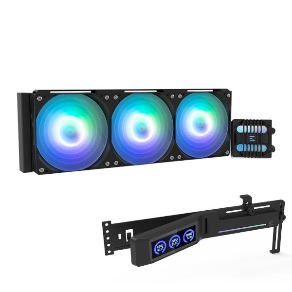 UnKnown 잘만 ALPHA II SE A36 CPU쿨러 ZM-VS3 DS 온도표시 그래픽카드 지지대 SET 블랙 10%할인