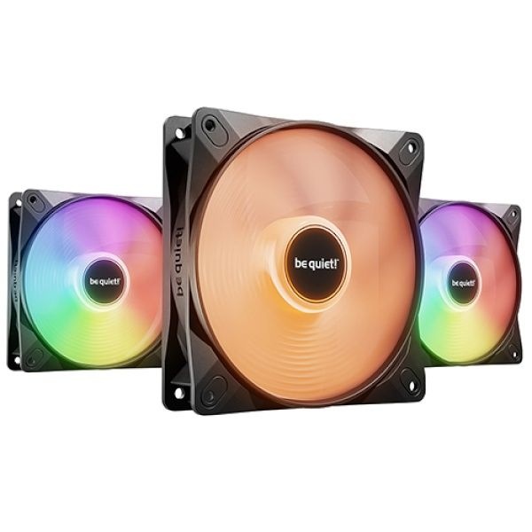 be quiet LIGHT WINGS LX 120mm PWM high-speed 서린 케이스쿨러 3PACK블랙