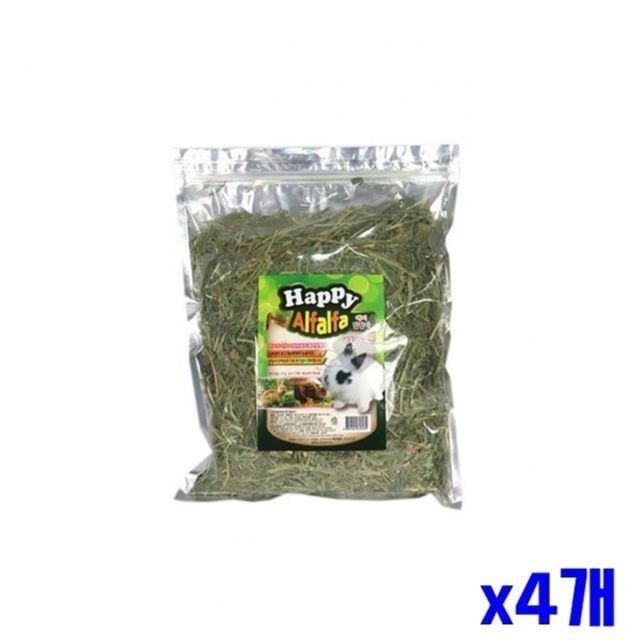 토끼 먹이 알파파 건초 500g x4개 반려동물용품