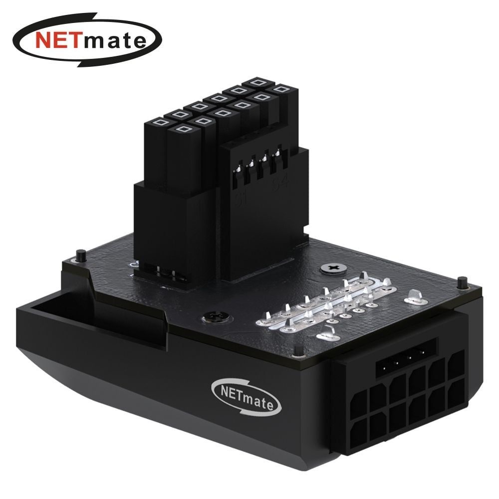 450W 12VHPWR 변환 어댑터 (블랙 STD 90도)