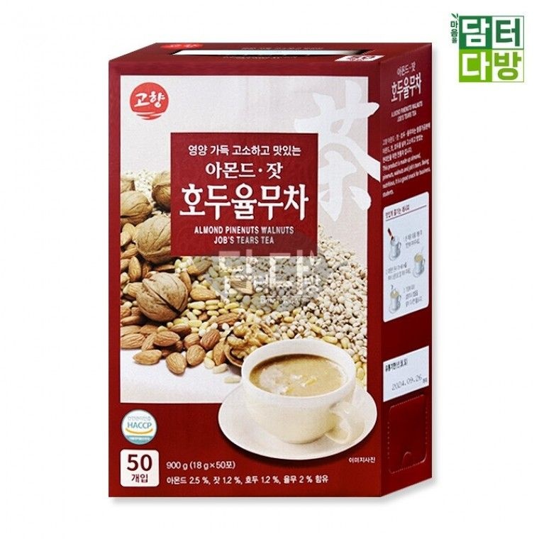 고향 아몬드잣호두율무차 50스틱