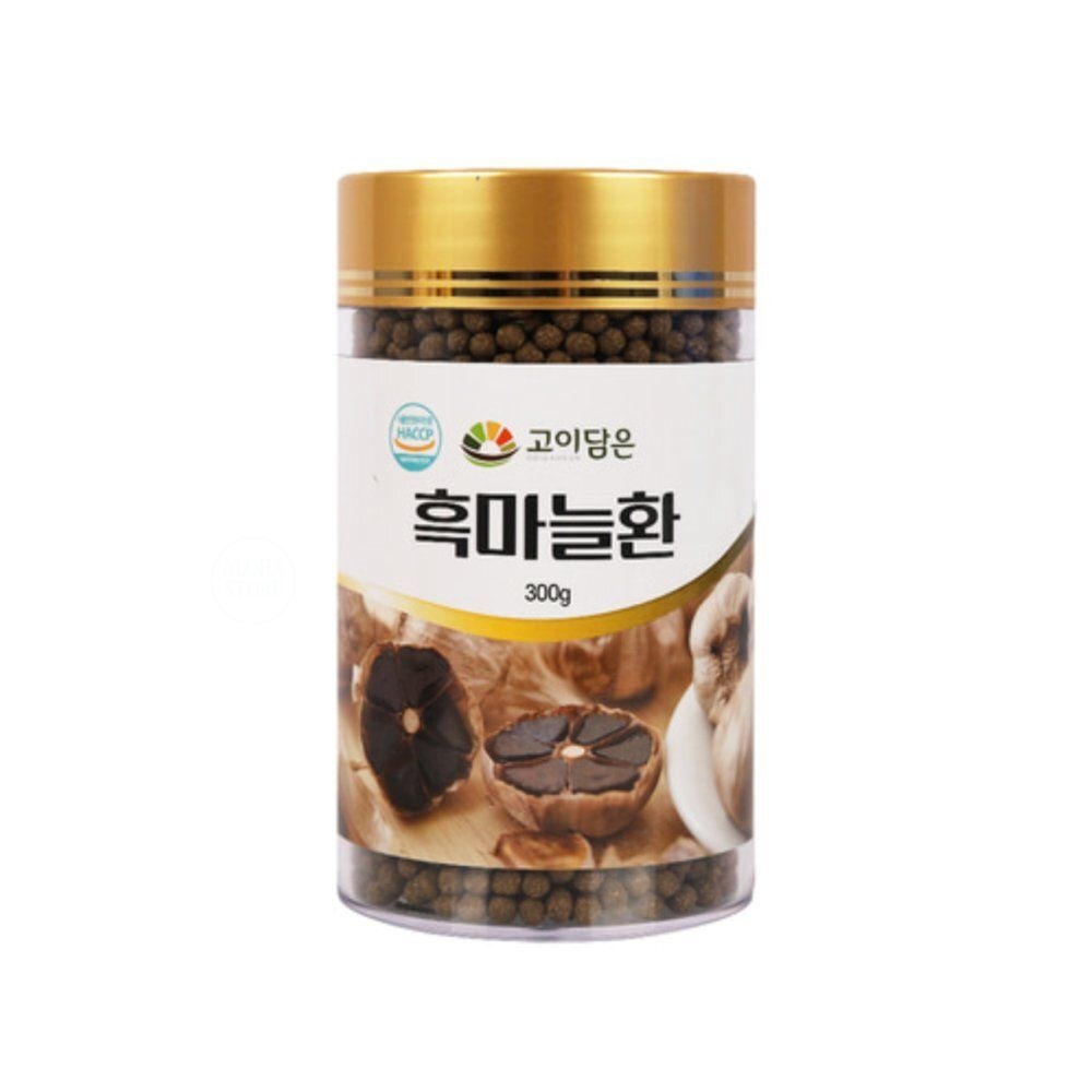 ALOHA-STORE 흑마늘환 300G X 2 흙마늘 블랙푸드 흑마늘효능