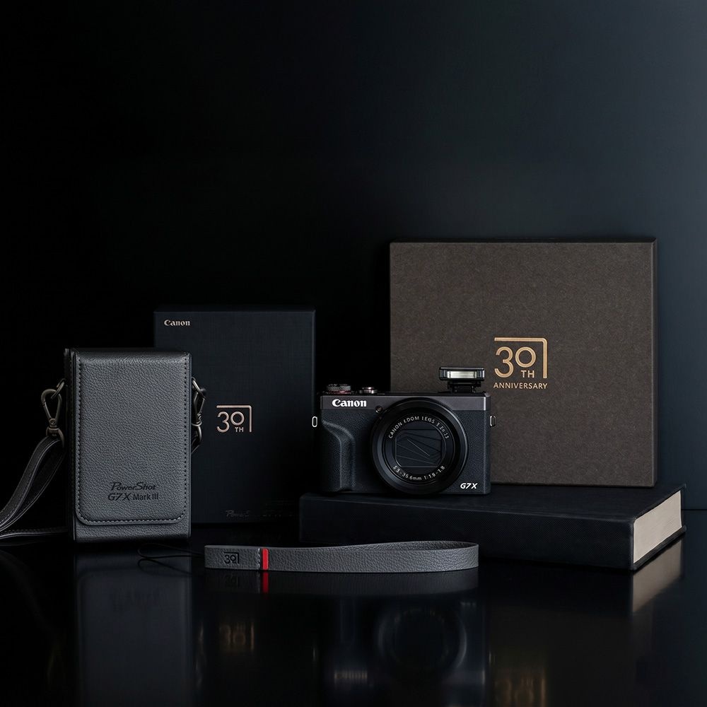 캐논 G7X Mark III 그래파이트 30주년 한정판 패키지