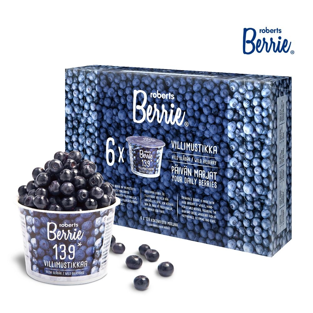 [롯데백화점] 로버츠베리에 빌베리 1box(100ml x 6팩)