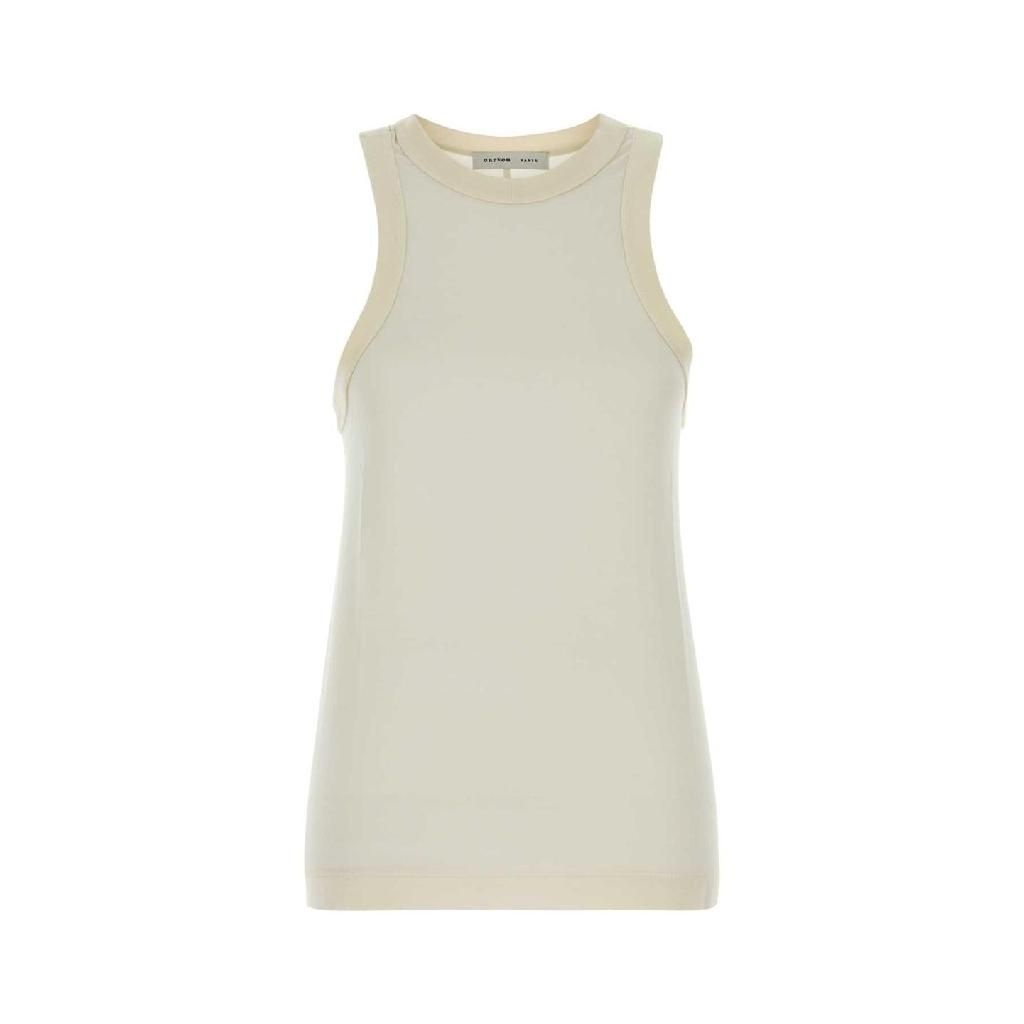 까르뱅 [해외] 까르벵 까르뱅 6251K21328 N002 Ivory silk tank top